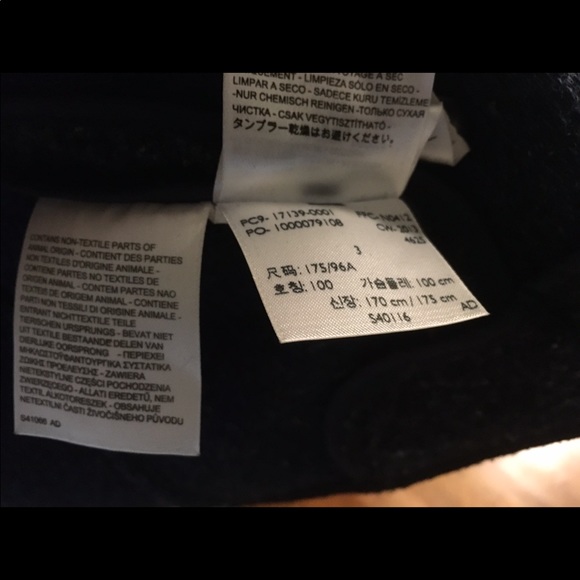 LEVI’S Made&Crafted Indigo Wool Cotton Vest (sz 3) - Picture 6 of 7